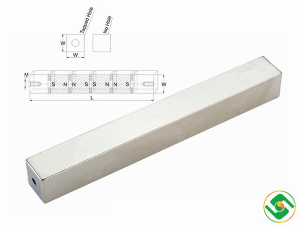 square magnetic bars