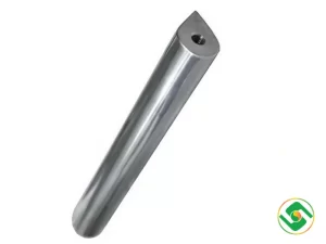 Tear-drop shaped magnetic bar and rod